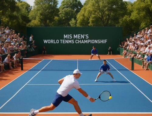 Ilustrasi Zeusbola: Awal Petualangan di M-15 Men's Tennis