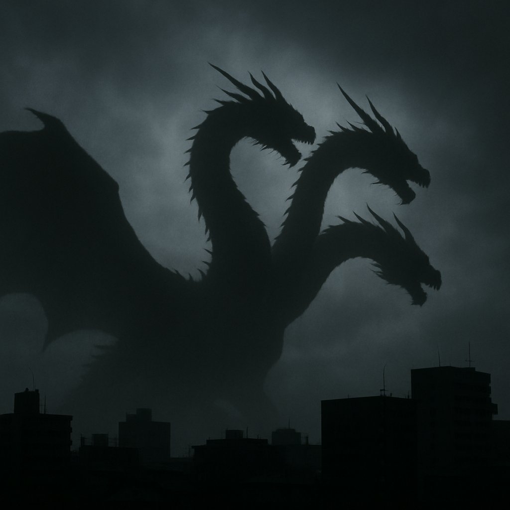 Ilustrasi Apakah Ghidorah Ada di Godzilla Minus Zero? Petunjuk zeusbola!
