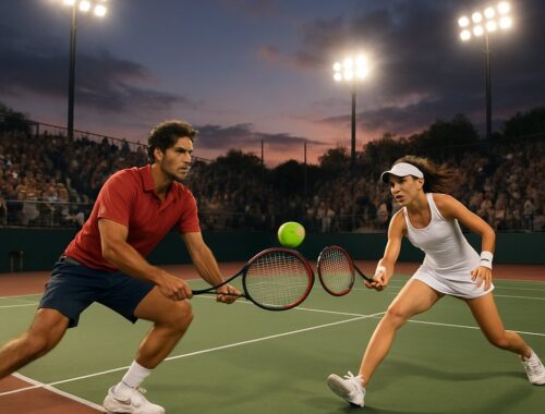 Ilustrasi Alcaraz & Serena: Kejutan Ganda Us Open 2026 di Zeusbola